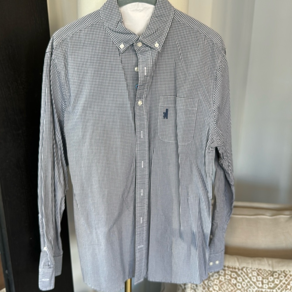Casual Gingham Shirt - M